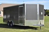 8.5' x 20' Enbeck Tandem Axle Enclosed Aluminum Car Hauler Speedway Trailers Guelph Cambridge Kitchener Ontario Canada