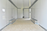 8.5' x 20' Enbeck Tandem Axle Enclosed Aluminum Car Hauler Speedway Trailers Guelph Cambridge Kitchener Ontario Canada