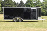 8.5' x 20' Enbeck Tandem Axle Enclosed Aluminum Car Hauler Speedway Trailers Guelph Cambridge Kitchener Ontario Canada