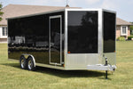 8.5' x 20' Enbeck Tandem Axle Enclosed Aluminum Car Hauler Speedway Trailers Guelph Cambridge Kitchener Ontario Canada