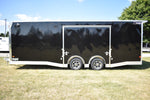 8.5' x 24' Alcom Express Tandem Axle Enclosed Aluminum Car Hauler Trailer Speedway Trailers Guelph Cambridge Kitchener Ontario Canada