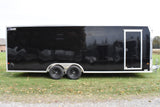 8.5' x 24' Alcom Express Tandem Axle Enclosed Car Hauler Trailer Speedway Trailers Guelph Cambridge Kitchener Ontario Canada