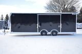 8.5' x 24' Alcom Xpress Tandem Axle Aluminum Enclosed Car Hauler (2025)