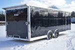 8.5' x 24' Alcom Xpress Tandem Axle Aluminum Enclosed Car Hauler (2025)