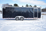 8.5' x 24' Alcom Mission Tandem Axle Enclosed Aluminum Car Hauler Trailer Speedway Trailers Guelph Cambridge Kitchener Ontario Canada