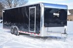 8.5' x 24' Alcom Mission Tandem Axle Enclosed Aluminum Car Hauler Trailer Speedway Trailers Guelph Cambridge Kitchener Ontario Canada