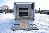 8.5' x 24' Alcom Mission Tandem Axle Enclosed Aluminum Car Hauler Trailer Speedway Trailers Guelph Cambridge Kitchener Ontario Canada