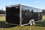 8.5' x 24' Cross Alpha Series Tandem Axle Enclosed Trailer Speedway Trailers Guelph Cambridge Kitchener Ontario Canada