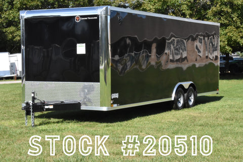 8.5' x 24' Cross Alpha Series Tandem Axle Enclosed Car Hauler (2026)