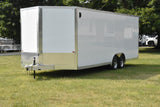 8.5' x 24' Enbeck Tandem Axle Enclosed Aluminum Car Hauler Speedway Trailers Guelph Cambridge Kitchener Ontario Canada
