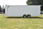 8.5' x 24' Enbeck Tandem Axle Enclosed Aluminum Car Hauler Speedway Trailers Guelph Cambridge Kitchener Ontario Canada