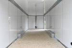 8.5' x 24' Enbeck Tandem Axle Enclosed Aluminum Car Hauler Speedway Trailers Guelph Cambridge Kitchener Ontario Canada