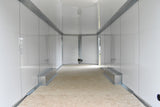 8.5' x 24' Enbeck Tandem Axle Enclosed Aluminum Car Hauler Speedway Trailers Guelph Cambridge Kitchener Ontario Canada