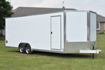 8.5' x 24' Enbeck Tandem Axle Enclosed Aluminum Car Hauler Speedway Trailers Guelph Cambridge Kitchener Ontario Canada