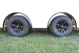8.5' x 24' Nitro Tandem Axle BLACKOUT Enclosed Aluminum Car Hauler Trailer Speedway Trailers Guelph Cambridge Kitchener Ontario Canada