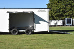 8.5' x 24' Nitro Tandem Axle BLACKOUT Enclosed Aluminum Car Hauler Trailer Speedway Trailers Guelph Cambridge Kitchener Ontario Canada