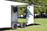 8.5' x 24' Nitro Tandem Axle BLACKOUT Enclosed Aluminum Car Hauler Trailer Speedway Trailers Guelph Cambridge Kitchener Ontario Canada