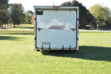 8.5' x 24' Nitro Tandem Axle BLACKOUT Enclosed Aluminum Car Hauler Trailer Speedway Trailers Guelph Cambridge Kitchener Ontario Canada