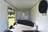 8.5' x 24' Nitro Tandem Axle BLACKOUT Enclosed Aluminum Car Hauler Trailer Speedway Trailers Guelph Cambridge Kitchener Ontario Canada