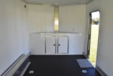 8.5' x 24' Nitro Tandem Axle BLACKOUT Enclosed Aluminum Car Hauler Trailer Speedway Trailers Guelph Cambridge Kitchener Ontario Canada