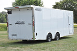 8.5' x 24' Nitro Tandem Axle Enclosed Aluminum Car Hauler Trailer Speedway Trailers Guelph Cambridge Kitchener Ontario Canada