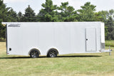 8.5' x 24' Nitro Tandem Axle Enclosed Aluminum Car Hauler Trailer Speedway Trailers Guelph Cambridge Kitchener Ontario Canada