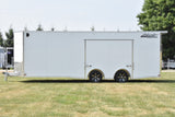 8.5' x 24' Nitro Tandem Axle Enclosed Aluminum Car Hauler Trailer Speedway Trailers Guelph Cambridge Kitchener Ontario Canada