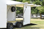 8.5' x 24' Nitro Tandem Axle Enclosed Aluminum Car Hauler Trailer Speedway Trailers Guelph Cambridge Kitchener Ontario Canada