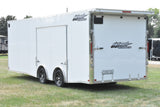 8.5' x 24' Nitro Tandem Axle Enclosed Aluminum Car Hauler Trailer Speedway Trailers Guelph Cambridge Kitchener Ontario Canada