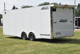 8.5' x 24' Nitro Tandem Axle Enclosed Aluminum Car Hauler Trailer Speedway Trailers Guelph Cambridge Kitchener Ontario Canada