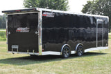 8.5' x 24' Nitro Tandem Axle Enclosed Aluminum Car Hauler Trailer Speedway Trailers Guelph Cambridge Kitchener Ontario Canada
