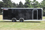 8.5' x 24' Nitro Tandem Axle Enclosed Aluminum Car Hauler Trailer Speedway Trailers Guelph Cambridge Kitchener Ontario Canada