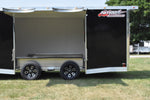 8.5' x 24' Nitro Tandem Axle Enclosed Aluminum Car Hauler Trailer Speedway Trailers Guelph Cambridge Kitchener Ontario Canada