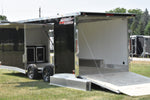 8.5' x 24' Nitro Tandem Axle Enclosed Aluminum Car Hauler Trailer Speedway Trailers Guelph Cambridge Kitchener Ontario Canada