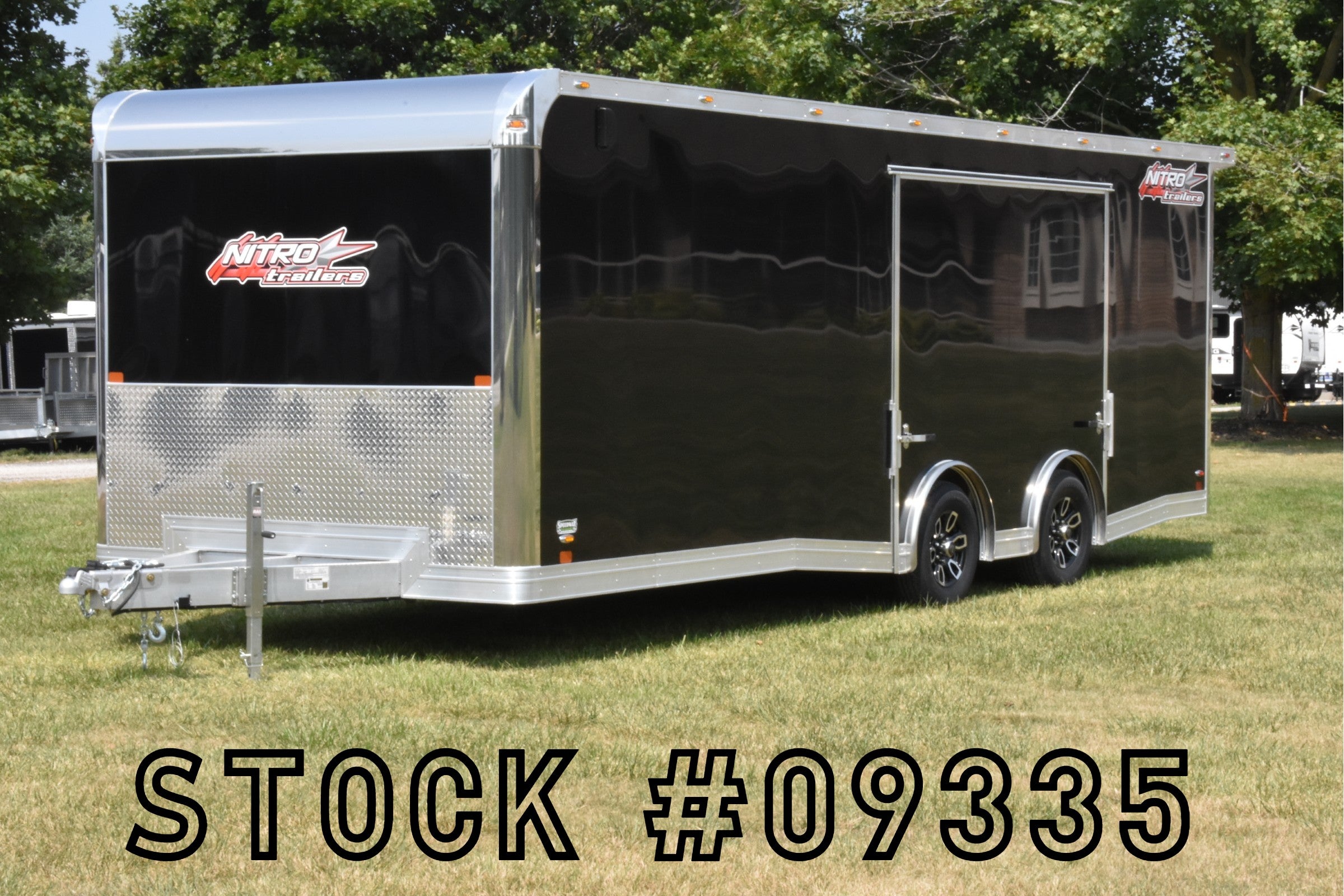 8.5' x 24' Nitro Tandem Axle Enclosed Aluminum Car Hauler Trailer Speedway Trailers Guelph Cambridge Kitchener Ontario Canada