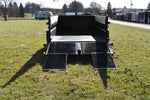 82" x 12' Tandem Axle Hydraulic Dump Trailer w/ 7 Ton Capacity Black Speedway Trailers Guelph Cambridge Kitchener Ontario Canada