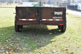 83" x 14' Ironbull Tandem Axle Hydraulic Dump Trailer w/ 7 Ton Capacity Black Speedway Trailers Guelph Cambridge Kitchener Ontario Canada