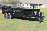 83" x 16' Ironbull Tandem Axle Hydraulic Dump Trailer w/ 7 Ton Capacity Black Speedway Trailers Guelph Cambridge Kitchener Ontario Canada