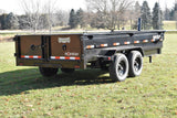 83" x 16' Ironbull Tandem Axle Hydraulic Dump Trailer w/ 7 Ton Capacity Black Speedway Trailers Guelph Cambridge Kitchener Ontario Canada