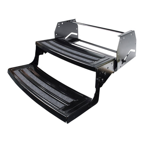 Lippert Radius Folding Manual Step - Double Step - 6.5" Rise