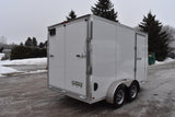 7' x 12' Enbeck Tandem Axle Aluminum Enclosed Cargo Trailer (2026)