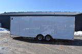 8.5' x 24' Enbeck Tandem Axle Aluminum Enclosed Car Hauler w/ 5200lb Axles & Beavertail (2026)