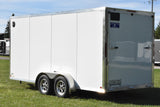 7' x 16' Enbeck Tandem Axle Enclosed Aluminum Cargo Trailer Speedway Trailers Guelph Cambridge Kitchener Ontario Canada