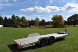 USED 8' X 18' TANDEM MISKA CAR HAULER (2018)