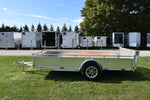 6' x 12' Enbeck Single Axle Aluminum Utility Trailer w/ Aluminum Rims & Bifold Gate (2026)