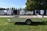 6' x 12' Enbeck Single Axle Aluminum Utility Trailer w/ Aluminum Rims & Bifold Gate (2026)