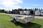 6' x 12' Enbeck Single Axle Aluminum Utility Trailer w/ Aluminum Rims & Bifold Gate (2026)