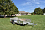 6' x 12' Enbeck Single Axle Aluminum Utility Trailer w/ Aluminum Rims & Bifold Gate (2026)