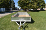 6' x 12' Enbeck Single Axle Aluminum Utility Trailer w/ Aluminum Rims & Bifold Gate (2026)
