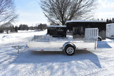 7' x 14' Enbeck Single Axle Aluminum Utility Trailer w/ Side Load Ramp & Aluminum Rims (2026)